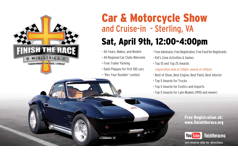 Finish The Race Spring 2022 Car & Motorcycle Show & Cruise-In