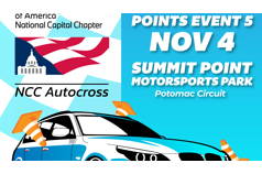 2023 NCC Autocross Points Event #5