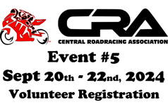 CRA Event #5 - September 2024 - Volunteer Reg