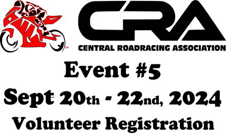 CRA Event #5 - September 2024 - Volunteer Reg