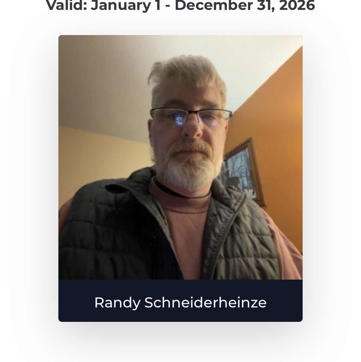 Profile of Randy S