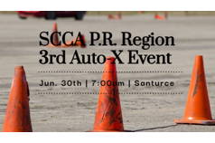 SCCA Region de PR 3er Solo/Autocross 2024