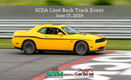 SCDA- Lime Rock Park- Track Event- June 17th