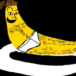 Profile of Hairy Banana