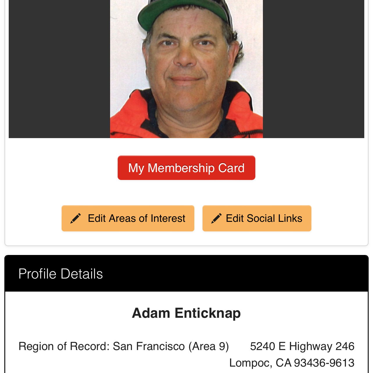 Profile of Adam Enticknap