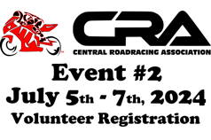 CRA Event #2 - July Round 1, 2024 - Volunteer Reg
