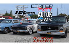Corner Exit Autocross Classic in November at Storm