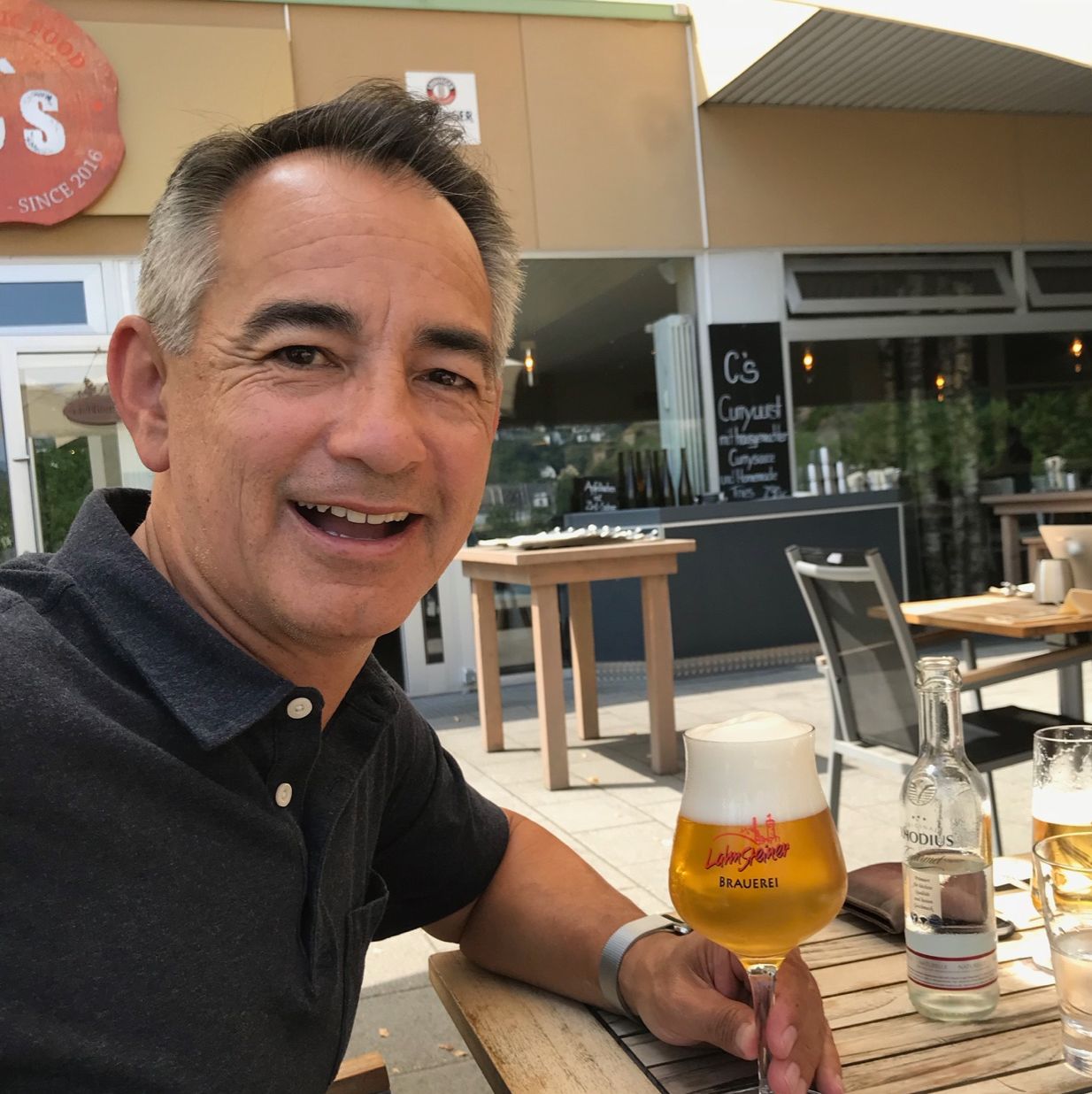 Profile of George Baldwin