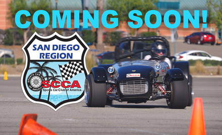 San Diego SCCA Autocross - June1-2 - Coming Soon