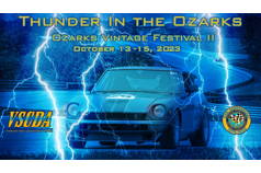 VSCDA’s Ozark Vintage Festival October 13-15, 2023