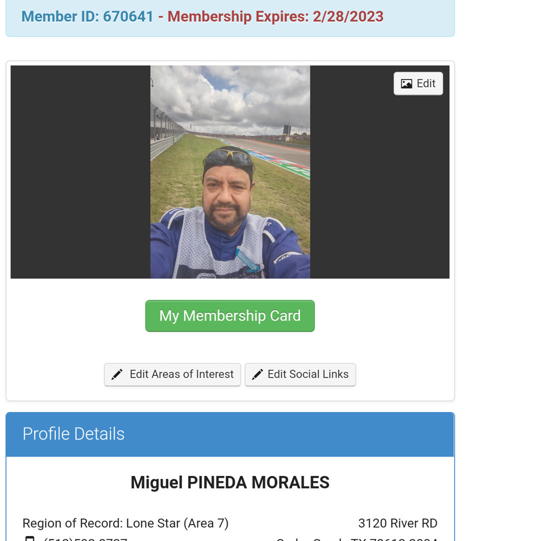 Profile of Miguel Pineda