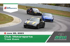 SCDA- Club Motorsports- Track Day 6/26/23