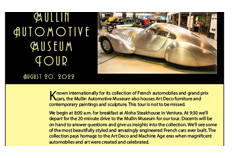 Mullin Automotive Museum Tour