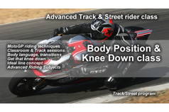 Superbike-Coach Body Position & Knee Down Class for Sport Riders
