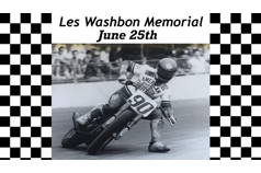 Flat Track race - Les Washbon Memorial (June 25)