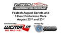August Sprints and 3 hour Enduro - August 22 & 23