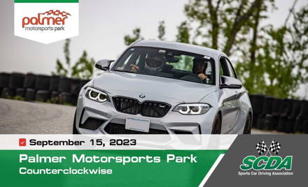 SCDA- Palmer Motorsport Park- Track Day 9/15/23