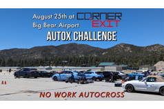 Corner Exit Big Bear Autocross and Practice
