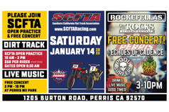 CANCELLED - Flat Track Practice & Concert