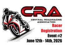 CRA Event #2 - June 2026 - Racer Registration