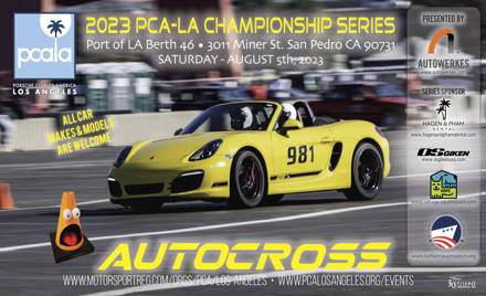 PCA-LA Autocross Championship Series 8-5-23