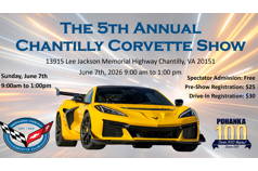 The 5th Annual Chantilly Corvette Show