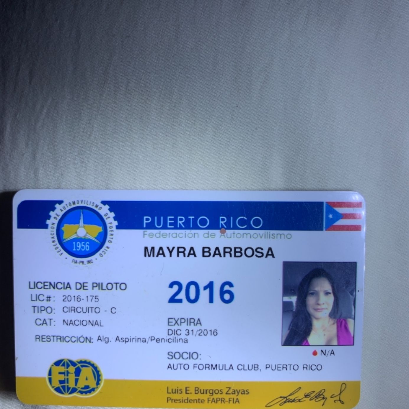 Profile of Mayra Barbosa