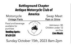 AMCA Battleground Chapter Swap Meet