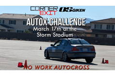 Corner Exit Autocross Challenge March at Storm Stadium