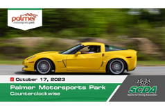 SCDA- Palmer Motorsport Park- Track Day 10/17/23