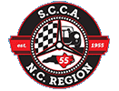 North Carolina Region SCCA logo.