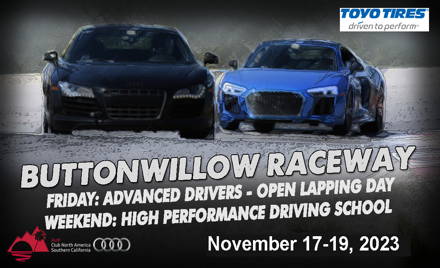 Audi Club Driving School @ Buttonwillow