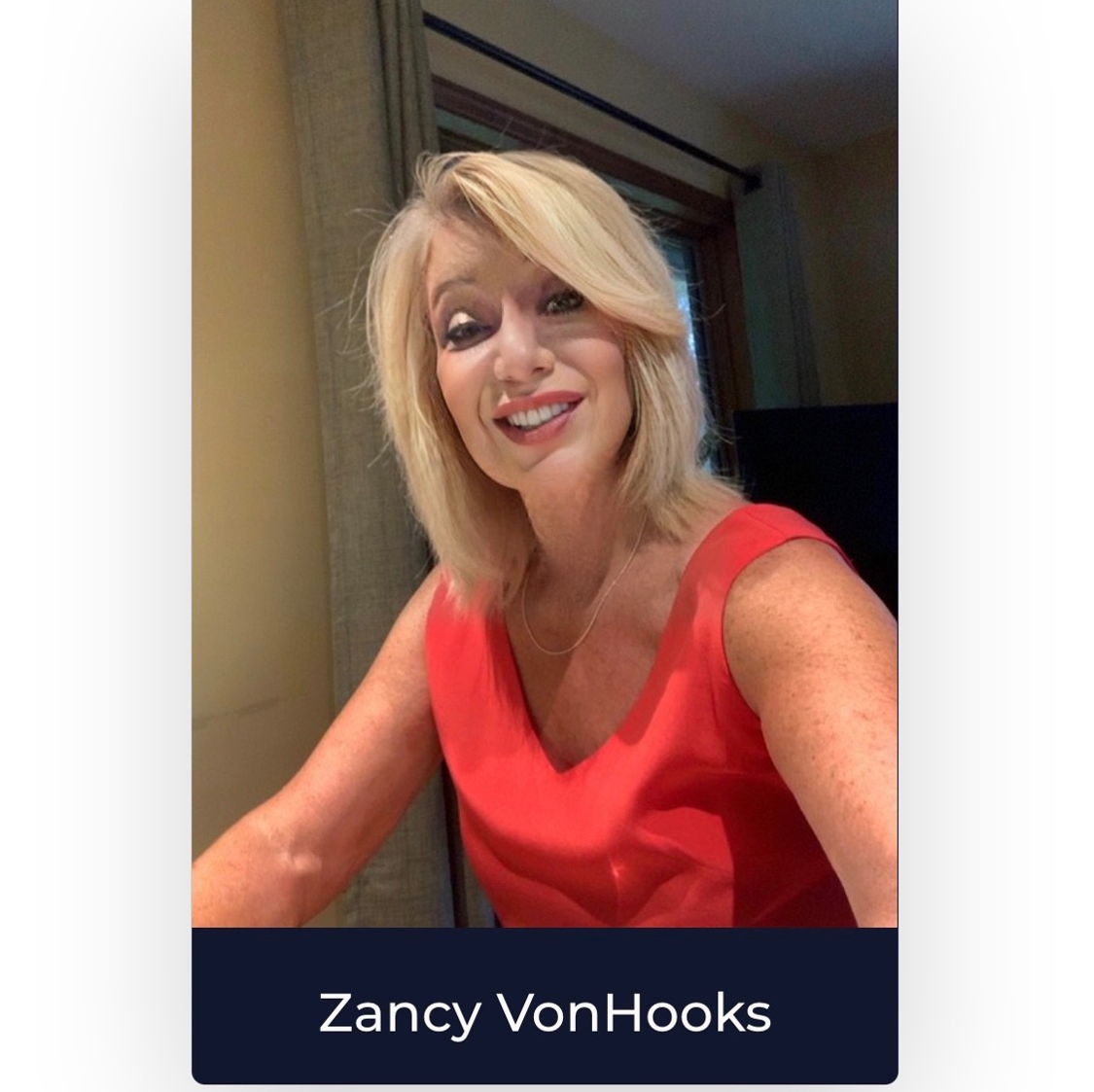 Profile of Zancy VonHooks
