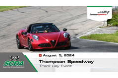 SCDA- Thompson Speedway- Track Day- Aug. 5th, 2024