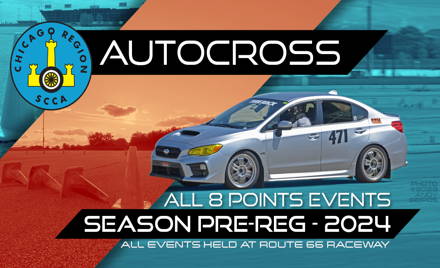 2024 Championship Autocross Season PreRegistration