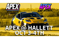 APEX HPDE/Lap Attack at Hallett powered by GSPEED!