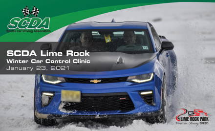 SCDA- WINTER Car Control Clinic-Lime Rock- 1/23/21
