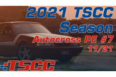 TSCC Autocross 2021 Points Event #7