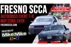 2026 Fresno SCCA Events 7 & 8
