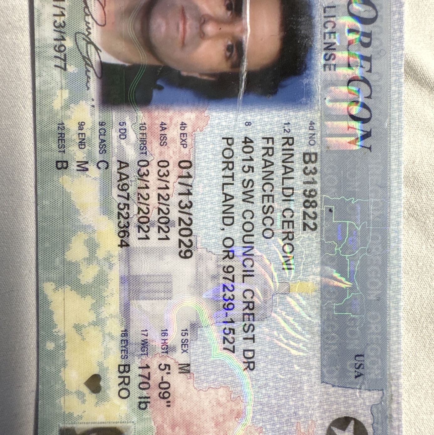 Profile of Francesco Rinaldi Ceroni