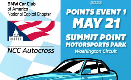 2023 NCC Autocross Points Event #1 