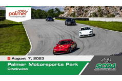SCDA- Palmer Motorsport Park- Track Day 8/7/23