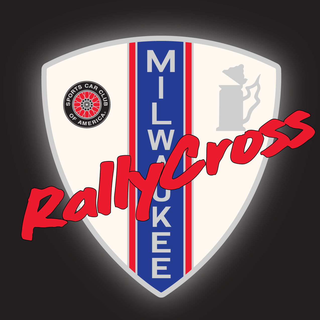 SCCA - Milwaukee Region  - RallyCross logo