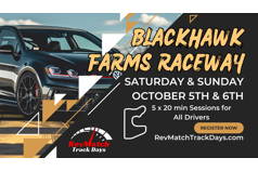 Blackhawk Oct 5-6 w/ RevMatch