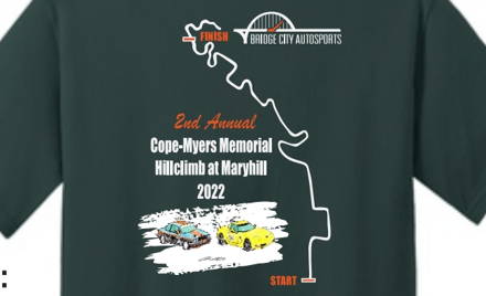 2022 Cope-Myers Memorial Hillclimb Shirt Sales