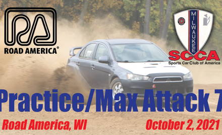 Practice/Max Attack 7 - Milwaukee Region SCCA