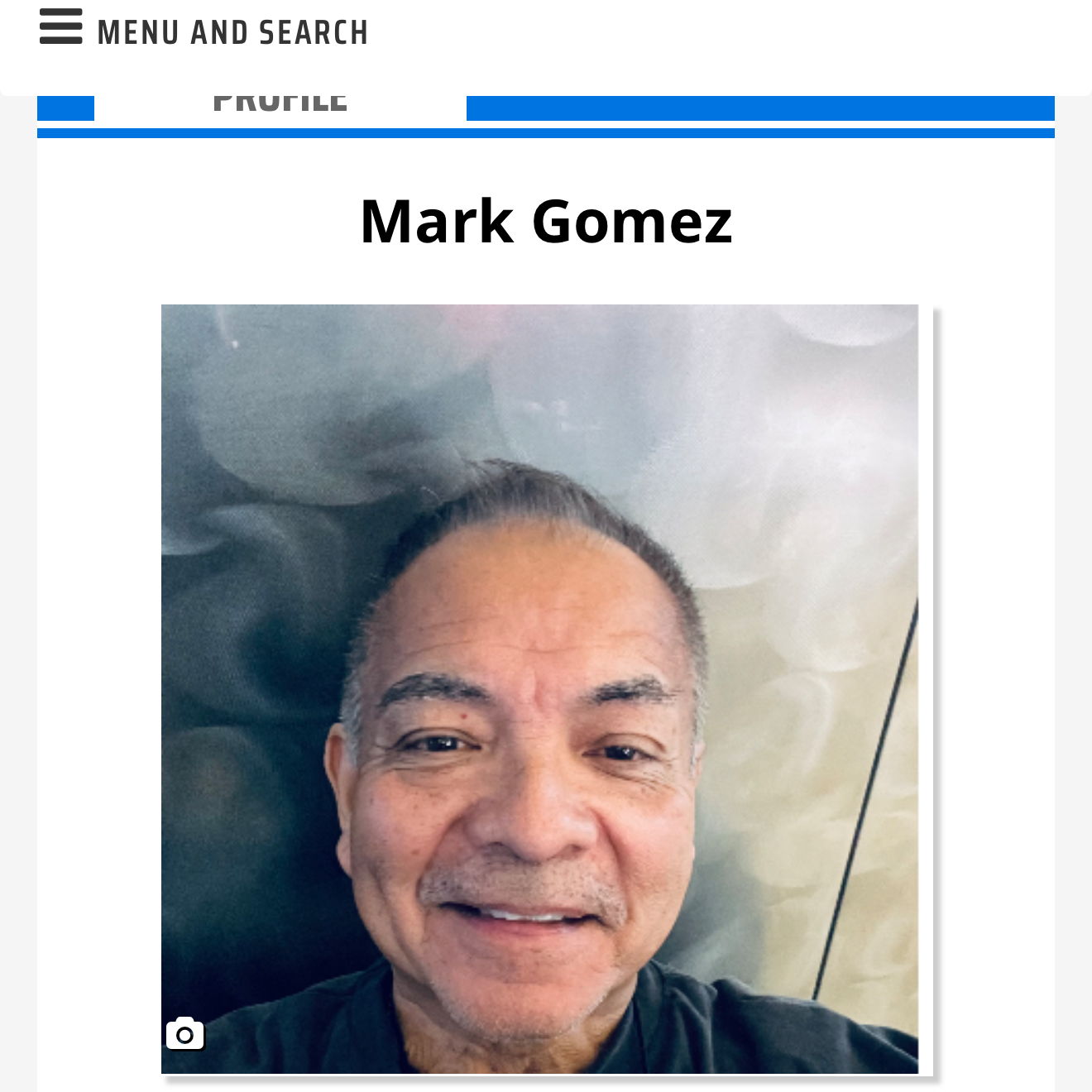 Profile of Mark Gomez