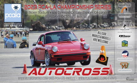 PCA-LA Autocross Championship Series 10-8-23