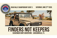 Finders Not Keepers Scavenger Hunt Road Rally