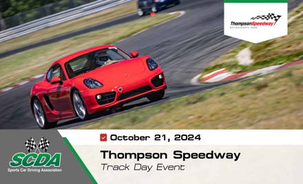 SCDA- Thompson Speedway- Track Day- 10/21/14